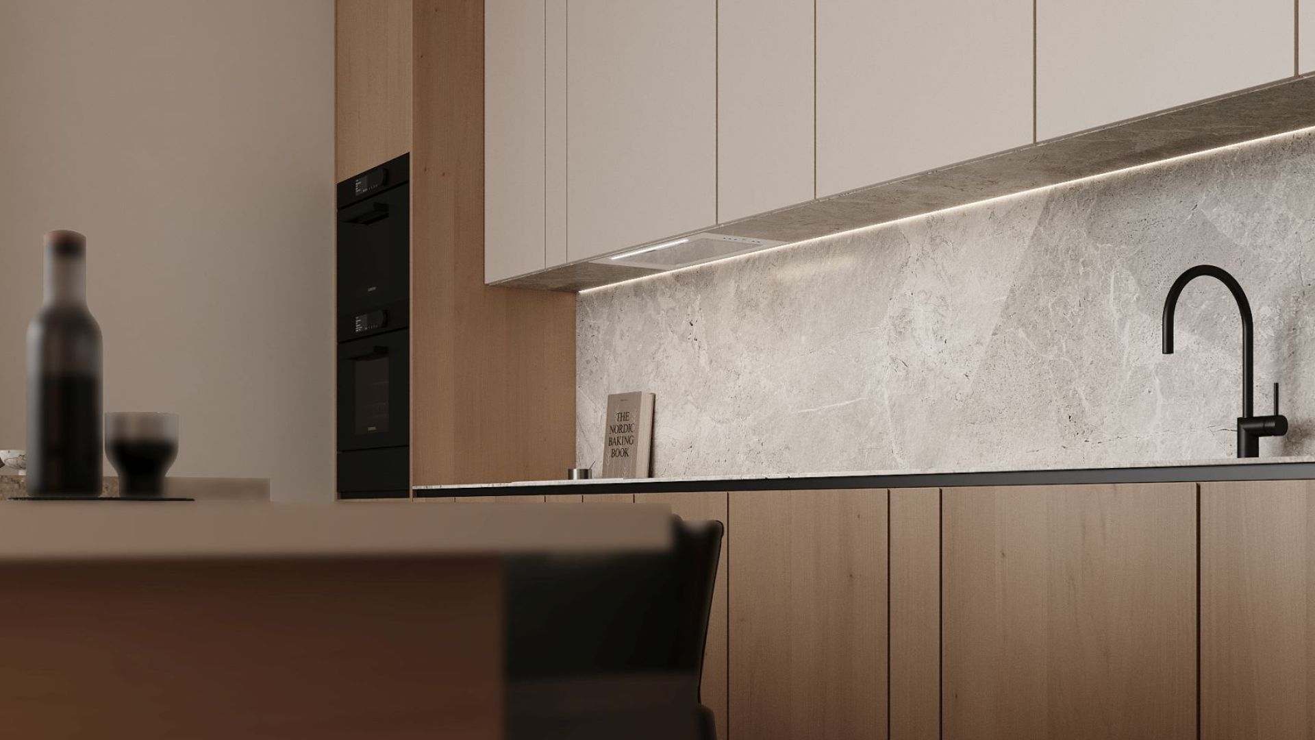 Hota Incorporabile Micra White Matt - Alb Mat - Vizualizare 8