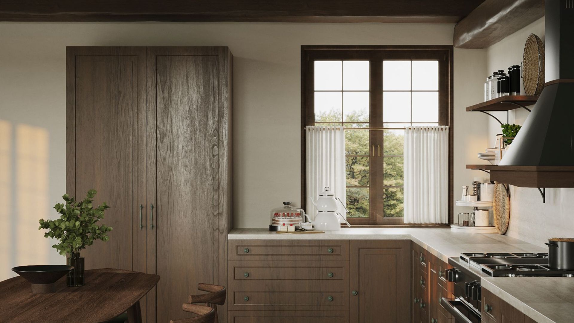 Hota Country Rustic Black Matt - Negru Mat - Vizualizare 7