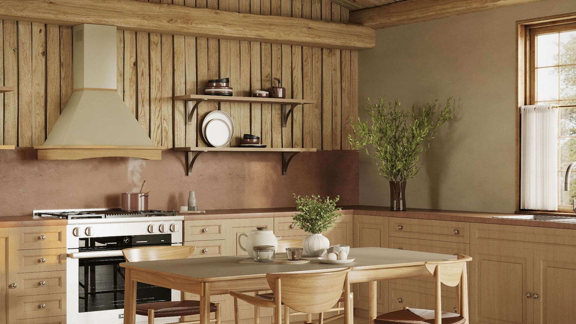 Hota Country Rustic Ecru - Ecru - Vizualizare