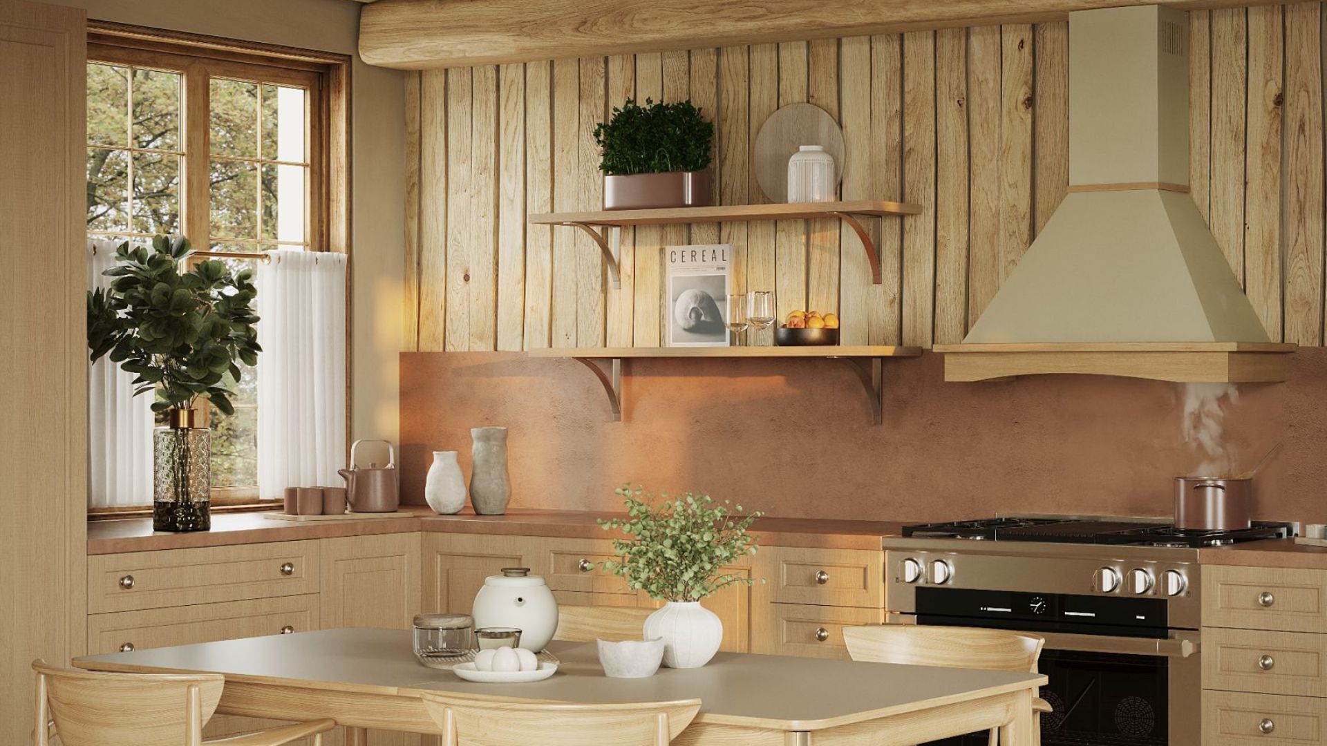 Hota Country Rustic Ecru - Ecru - Vizualizare 5