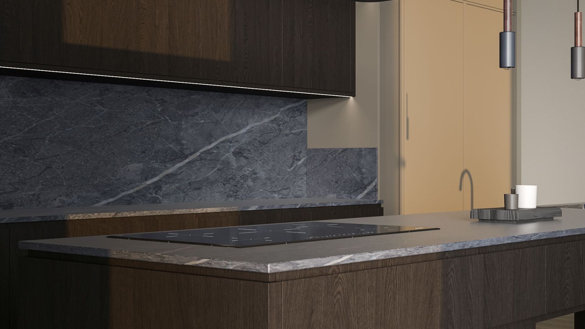 Hota insula Sven Black Matt - Negru Mat - Vizualizare 5