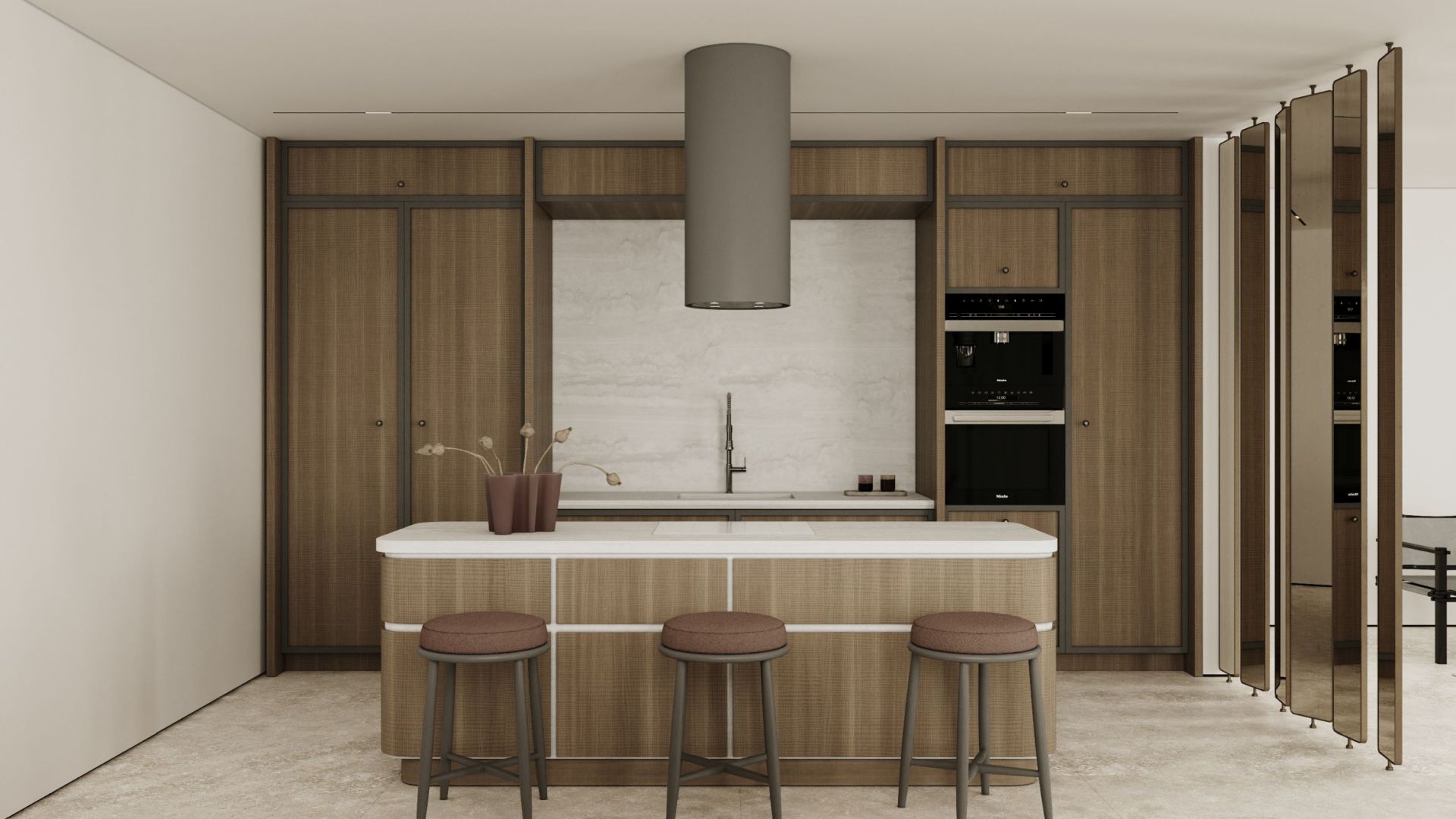 Hota insula Tubo Taupe - Taupe - Vizualizare 4