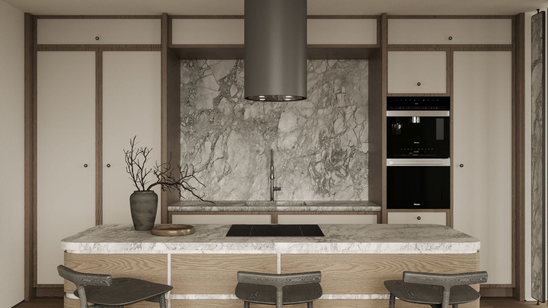 Hota insula Tubo Antracyte - Antracit - Vizualizare 2