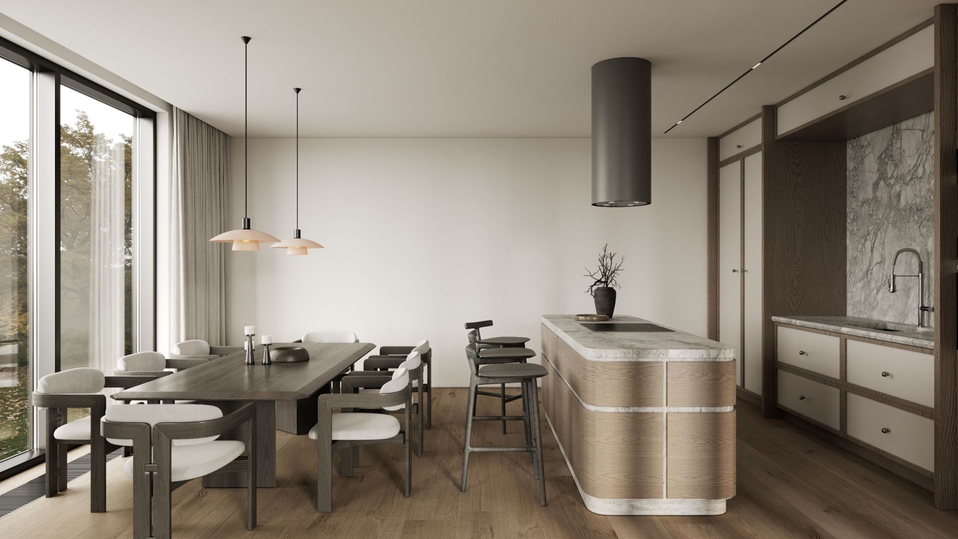 Hota insula Tubo Antracyte - Antracit - Vizualizare 4