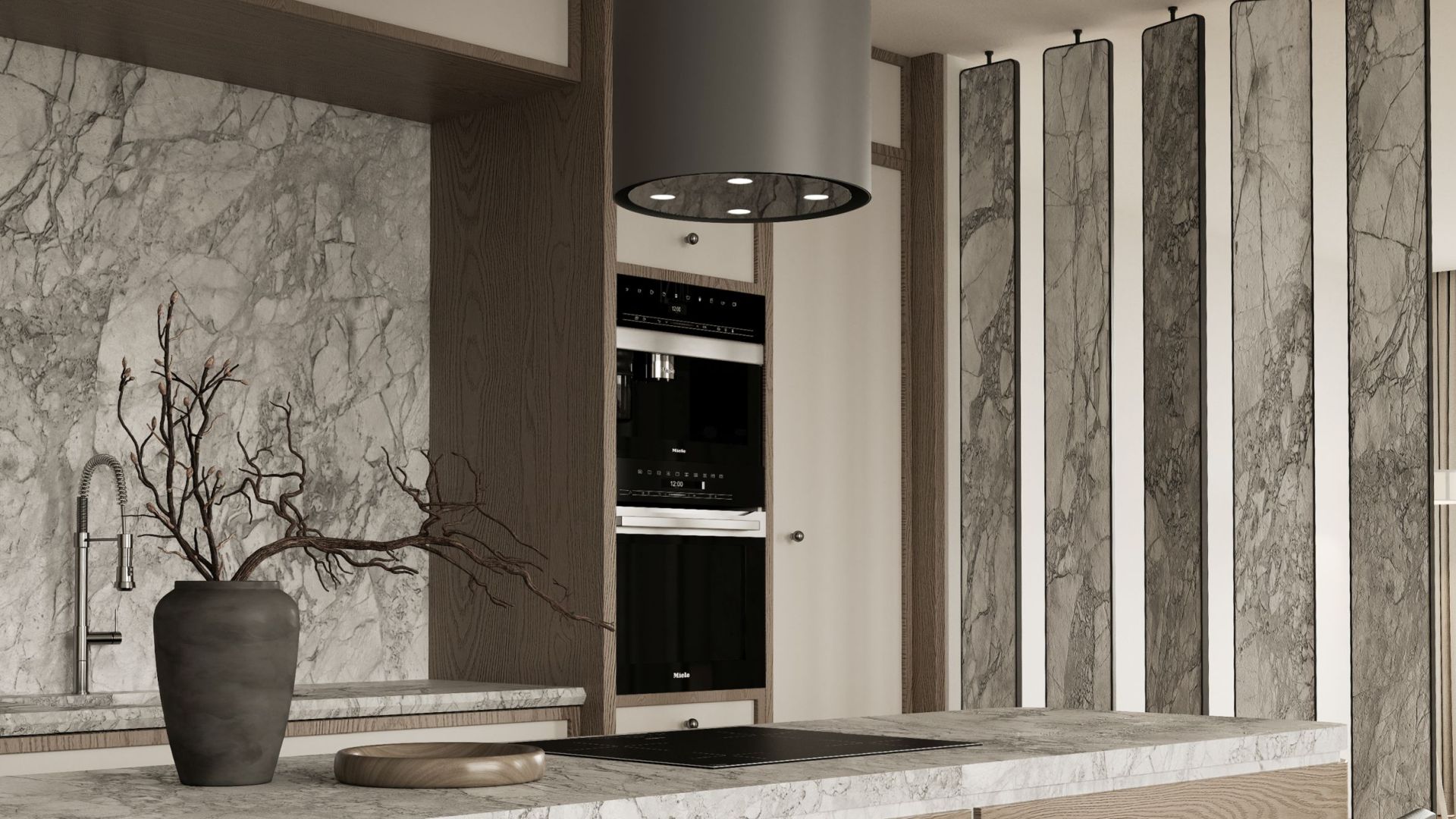 Hota insula Tubo Antracyte - Antracit - Vizualizare 5