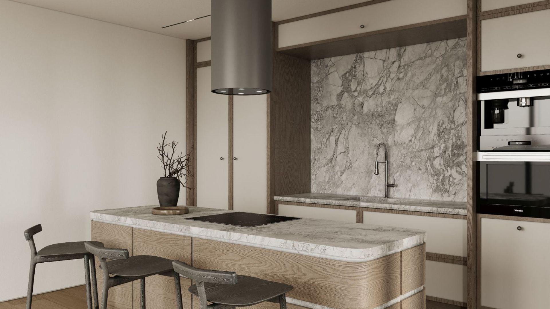 Hota insula Tubo Antracyte - Antracit - Vizualizare 6