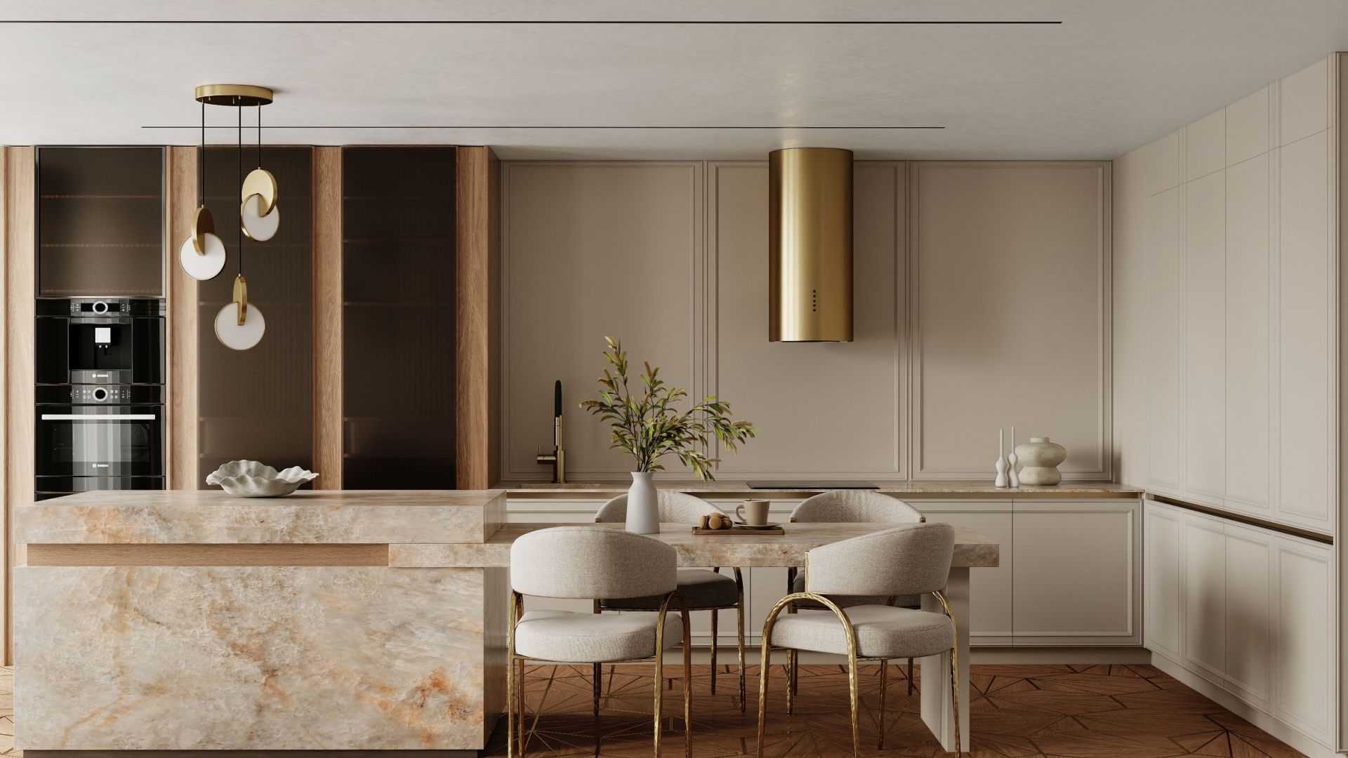 Hota decorative Cylindro OR Eco Gold - Gold - Vizualizare