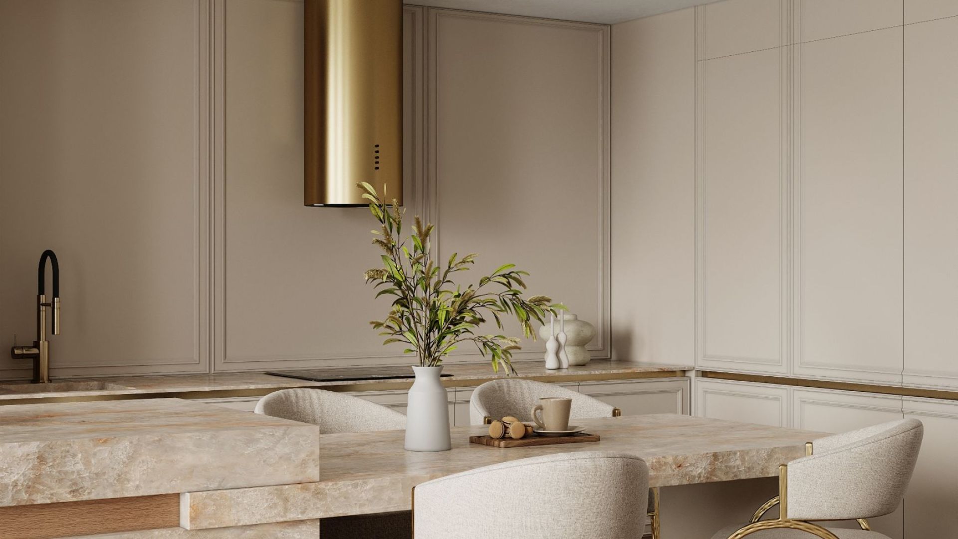 Hota decorative Cylindro OR Eco Gold - Gold - Vizualizare 5