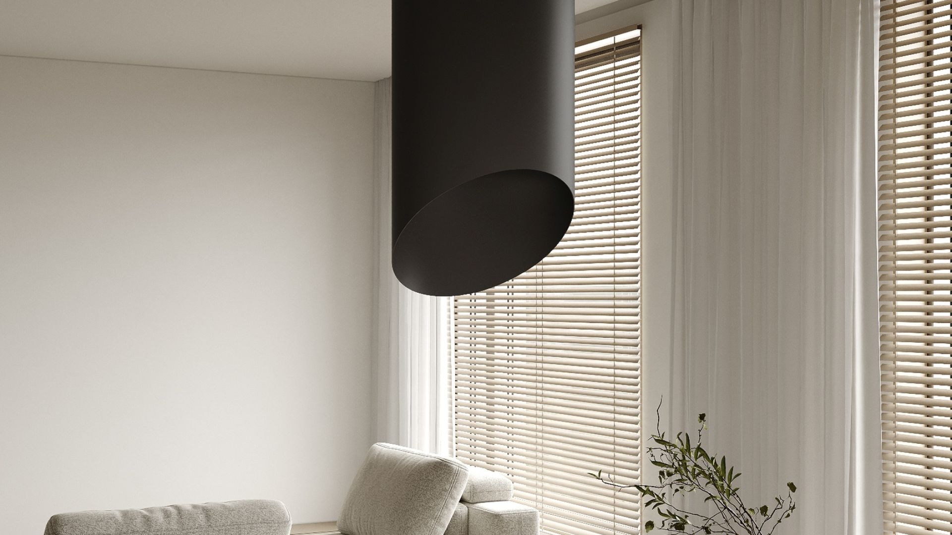 Hota insula Hiro Black Matt - Negru Mat - Vizualizare 7