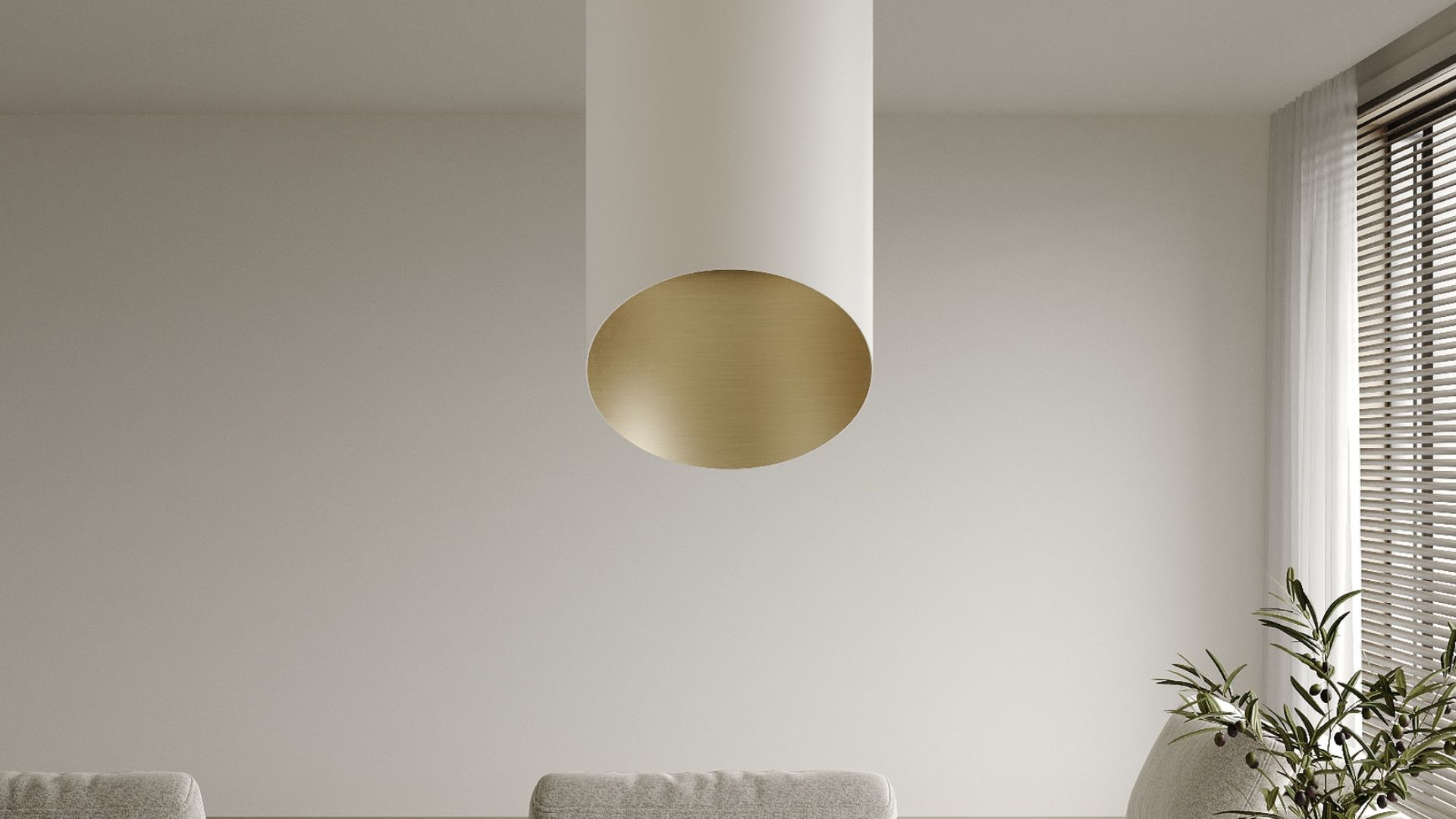 Hota insula Hiro Color White-Gold - Alb Mat/Auriu - Vizualizare 3