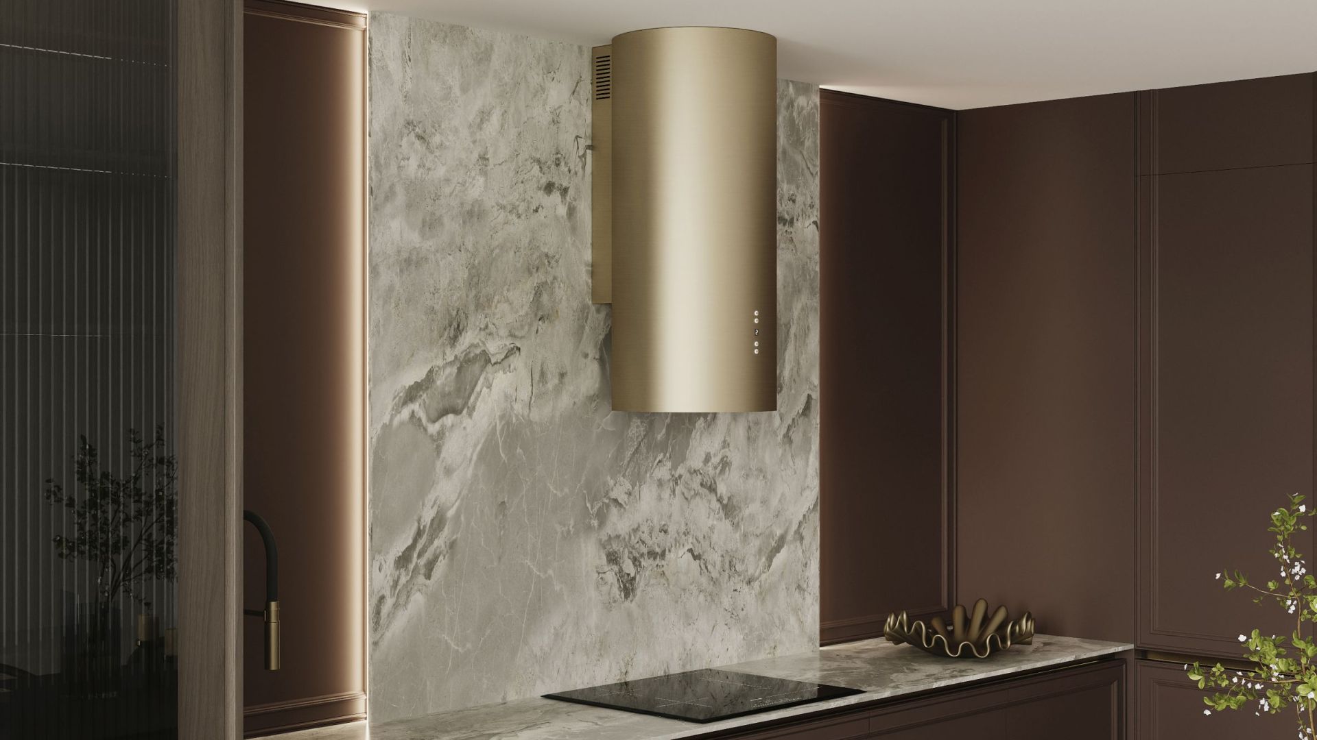 Hota decorative Cylindro OR Gold - Gold - Vizualizare