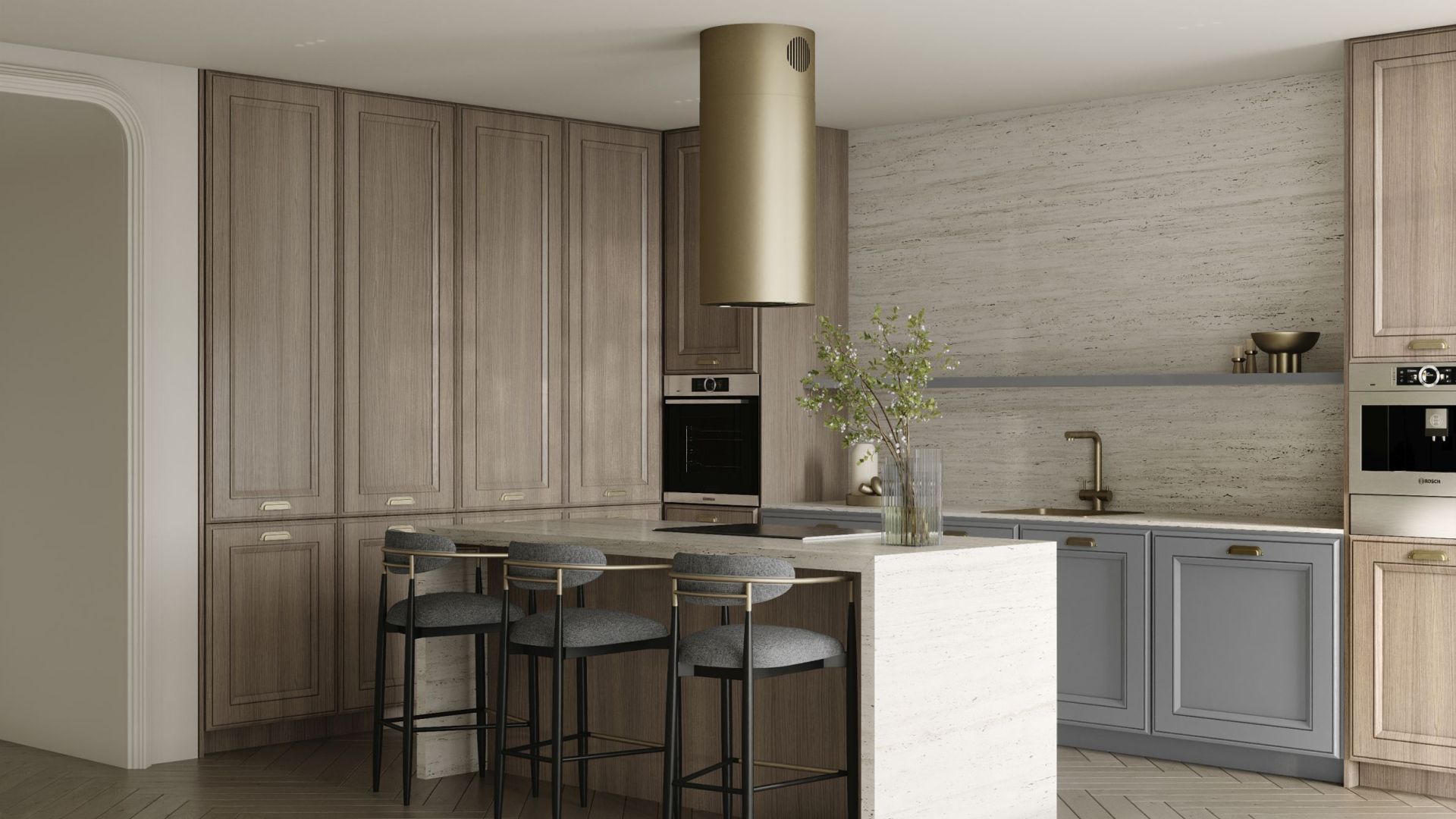 Hota insula Cylindro Gold - Gold - Vizualizare