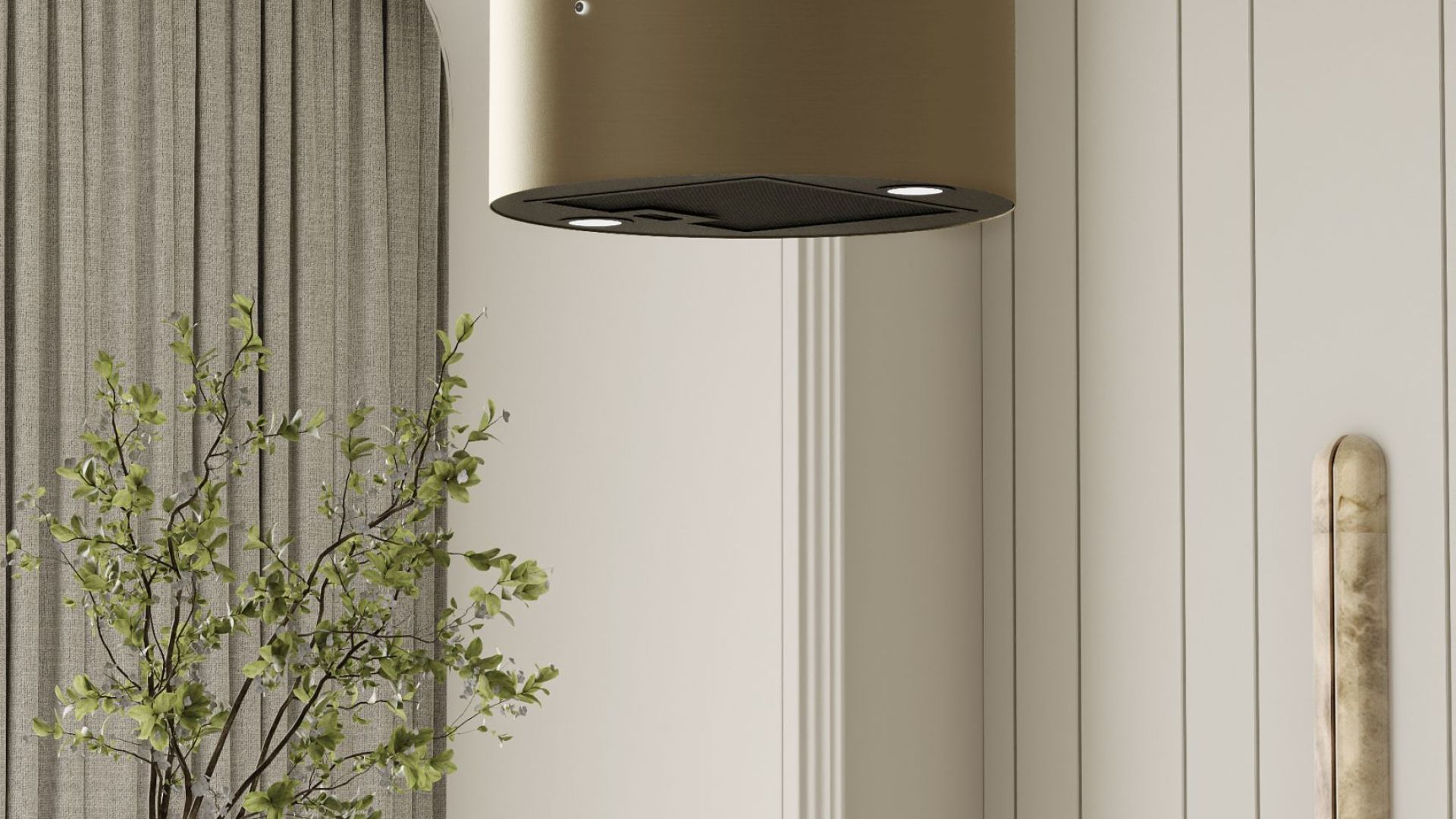Hota insula Cylindro Gold - Gold - Vizualizare 5