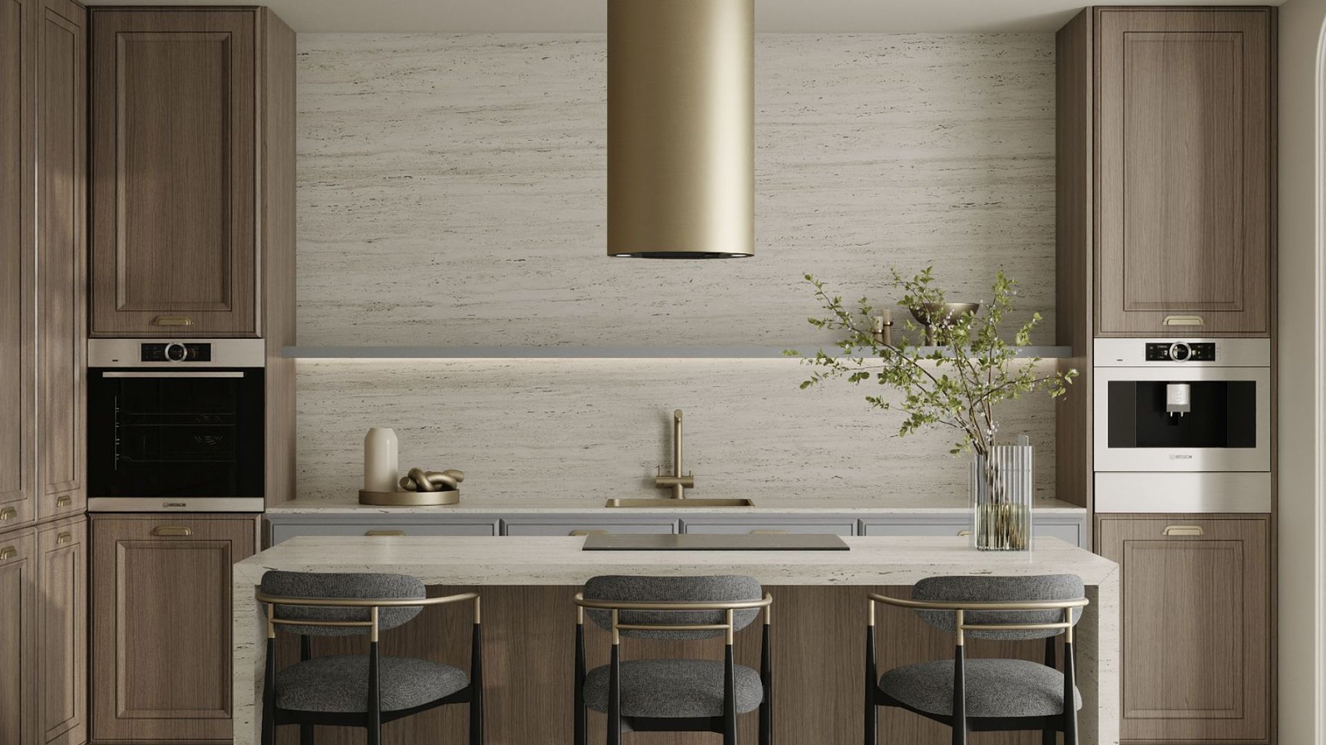 Hota insula Cylindro Gold - Gold - Vizualizare 7