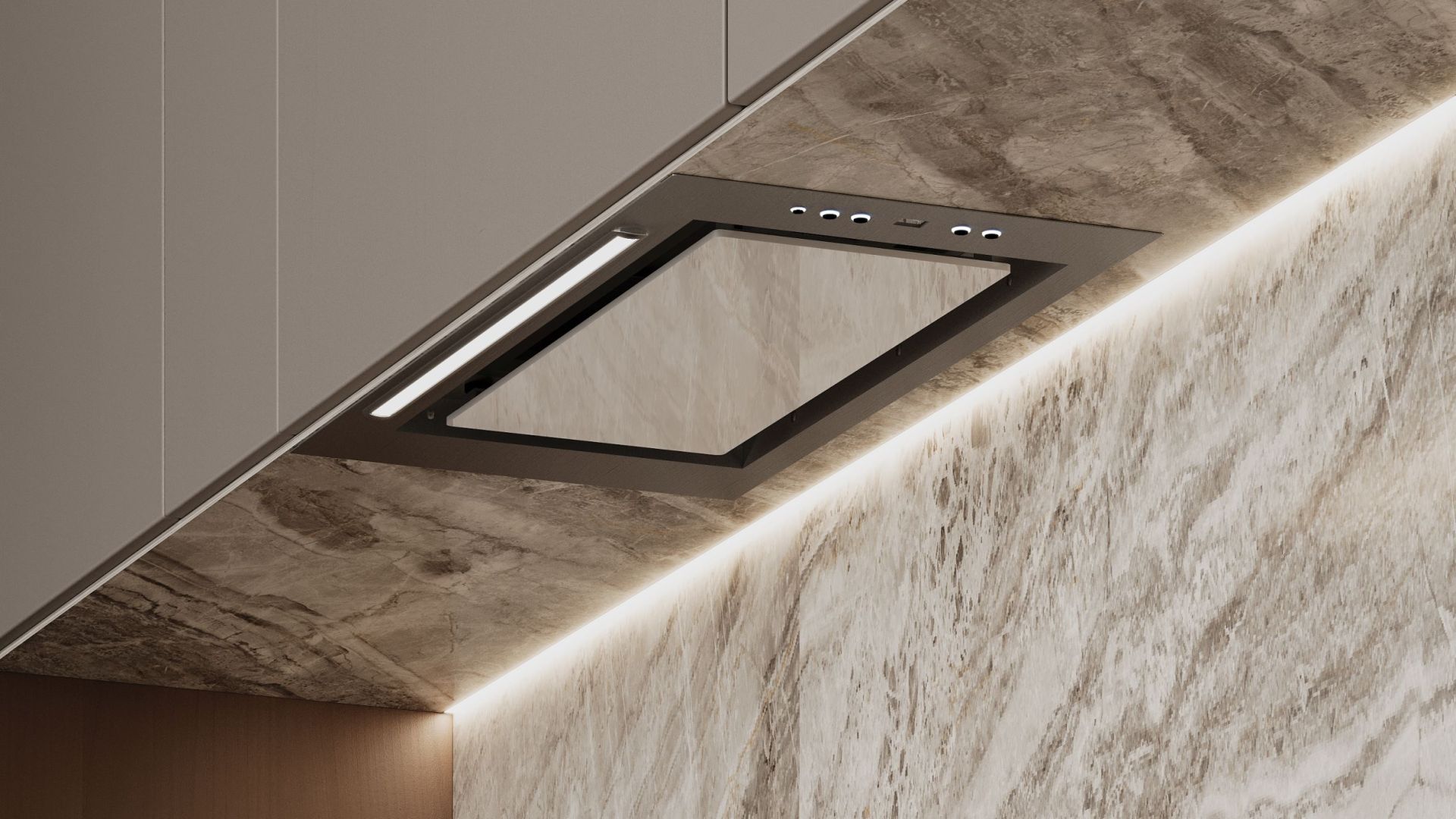 Hota Incorporabile Micra Inox/White - Inox/Alb - Vizualizare 4