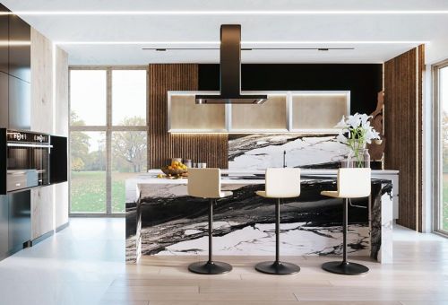  - Decor Island Black Matt