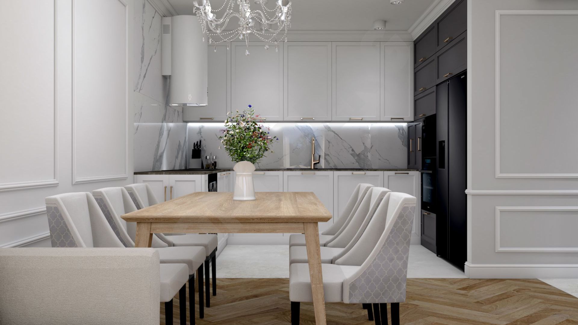 Hota decorative Cylindro OR White Matt - Alb Mat - Vizualizare 3