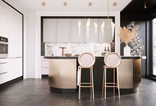  - Lando Glass 2STRIPS White